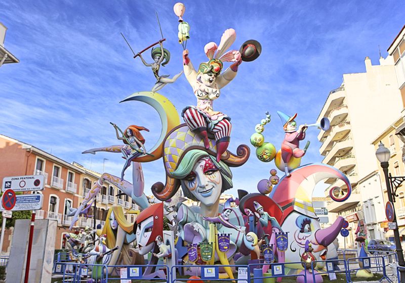 Falla de Denia.