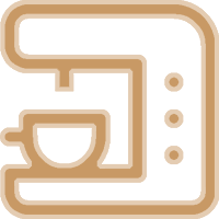 Icono de cafetera.